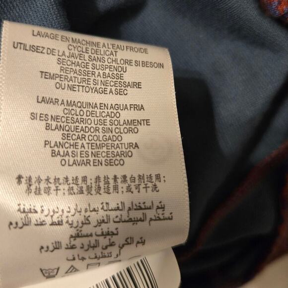 BCBGeneration Crisscross Back Rouge Print Dress Women’s Size M Burgundy - Picture 7 of 7